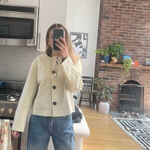 Viral Faux Suede Jacket - Zara